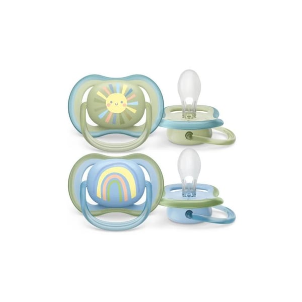 Philips Avent Ultra Air Chupetas 0-6M Boy X2
